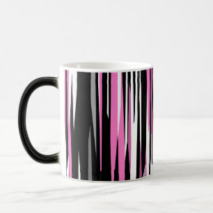 Pink Black and White Color Morph Mug
