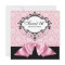 Pink Black Damask Sweet 16 Birthday Party