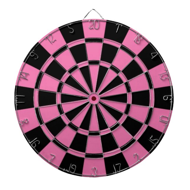 Pink black dart board (Front)