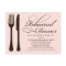 PINK & BLACK FLATWARE | REHEARSAL DINNER INVITE
