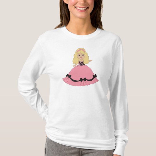 Pink & Black Gown Princess 4