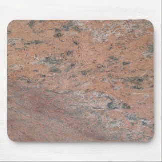 Pink & Black Marble Swirled Mousepad