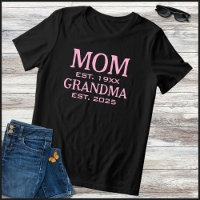 Pink & Black Mom Promoted To Grandma 2025