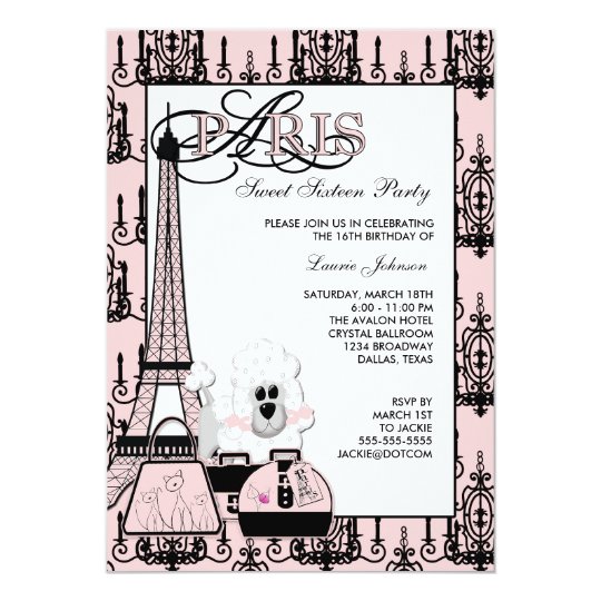 Paris Baby Shower Invitation Template Birthday Party Instant Download With Editable Text You Personalize At Home