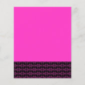 Pink black pattern party (Back)