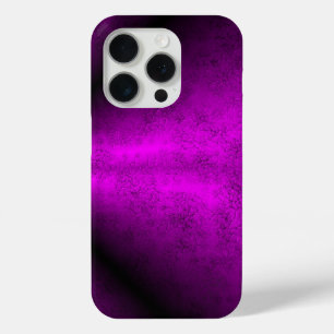 Pink Black Rainbow in Elephant Skin Leather Optik iPhone 15 Pro Case