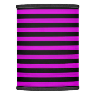 Pink Black Stripes Seamless Pattern Lamp Shade