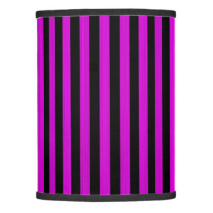 Pink Black Stripes Seamless Pattern Lamp Shade