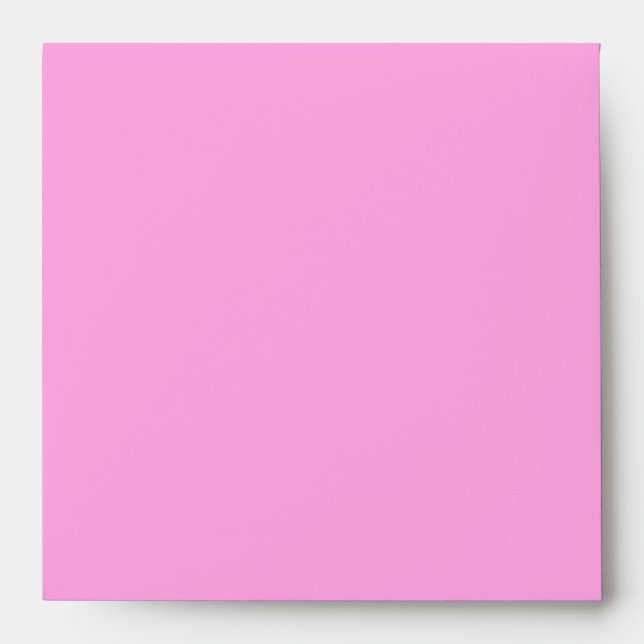 Pink & Black Zebra Glitter Baby Shower Envelope (Front)