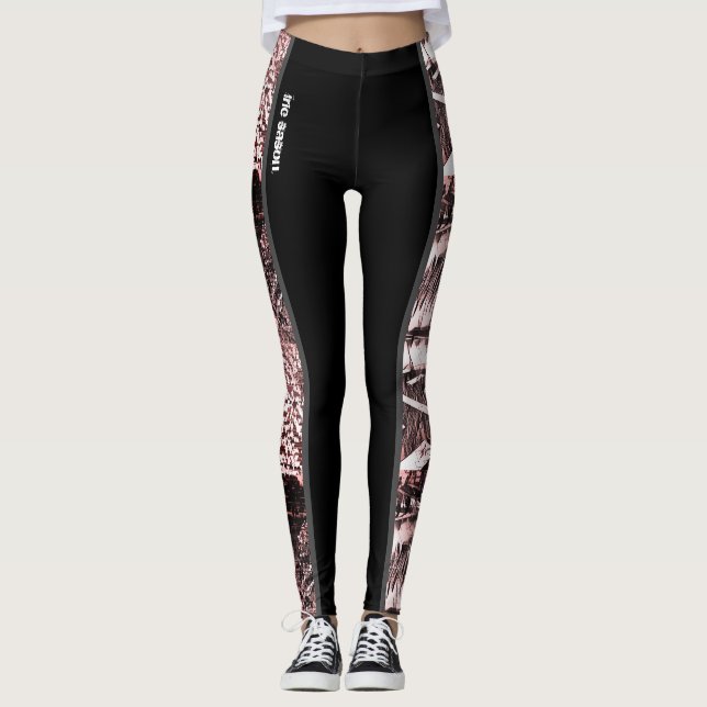 Pink blend leggings (Front)