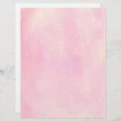 Pink Blends Baby Shower Letterhead (Front/Back)