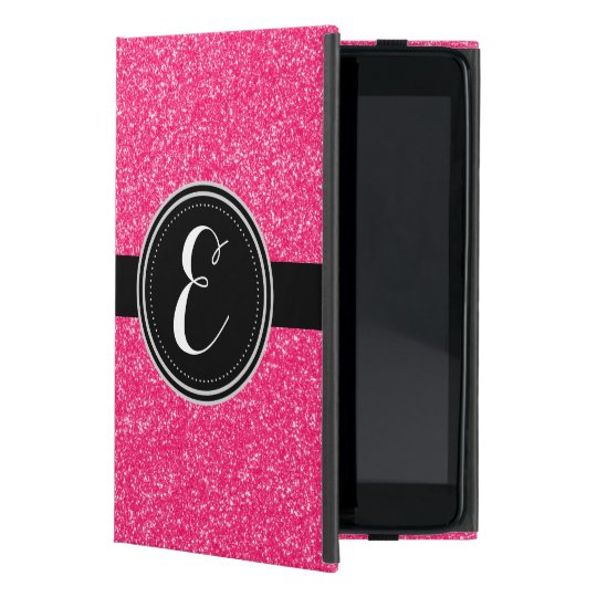 Pink Bling Glitter Personalized Ipad Case