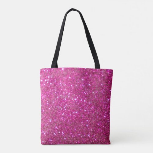 Pink Bling shiny and sparkling Tote Bag
