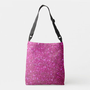 Pink Bling, sparkle and glitter Crossbody Bag