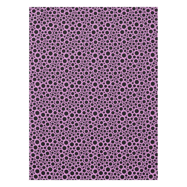 pink bliss bubbles tablecloth (Front)