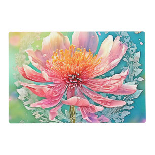 Pink Bloom Butterfly Dream Placemat