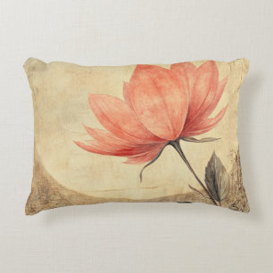 Pink Bloom & Moonlit Serenity Accent Pillow
