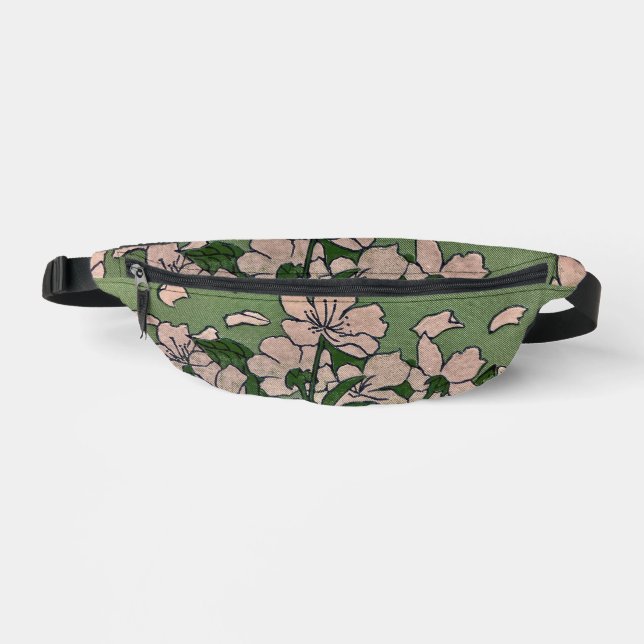 Pink Blossom Cascade  Fanny Pack (Front)