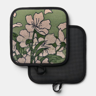 Pink Blossom Cascade Pot Holder