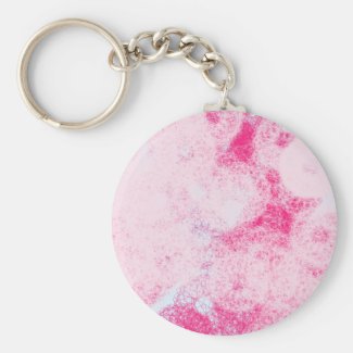 pink blossom keychain