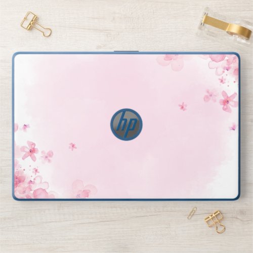 Pink Blossom Laptop CoverHP Notebook 15_dw0091nr HP Laptop Skin