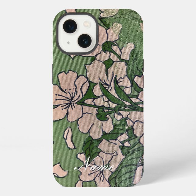 Pink Blossom Magic Iphone Case (Back)