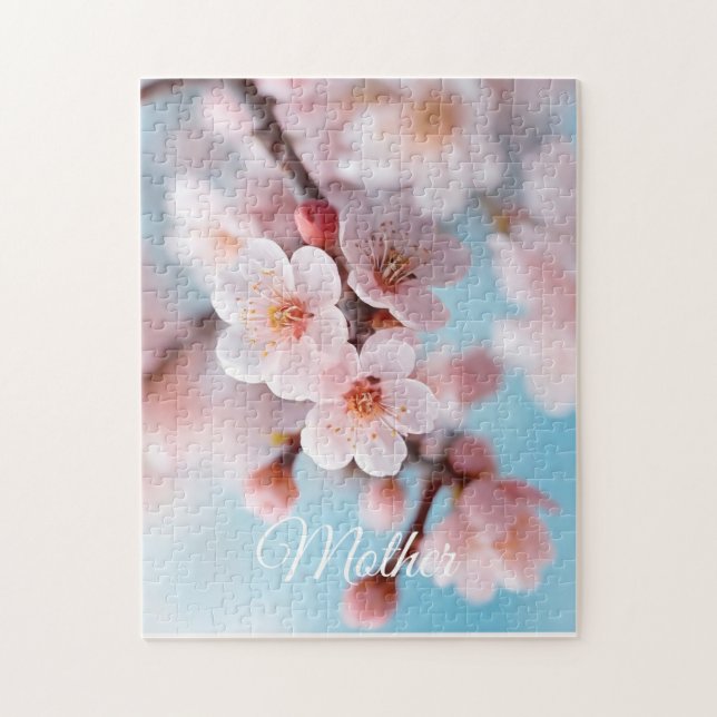 Pink Blossom Magic Jigsaw Puzzle (Vertical)
