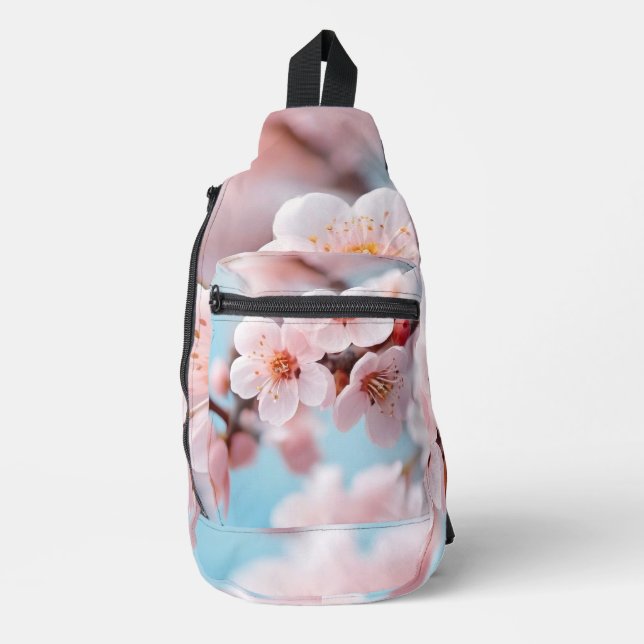 Pink Blossom Magic  Sling Bag (Front)