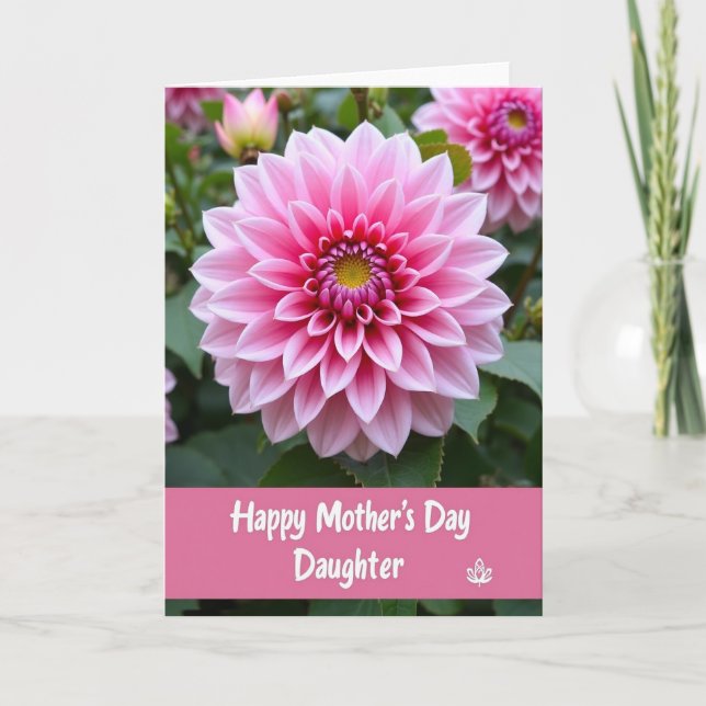 Pink Blossom Mothers Day Love Card (Front)