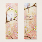 Pink Blossom View Bookmark (Front & Back)