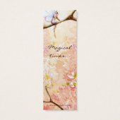 Pink Blossom View Bookmark (Back)