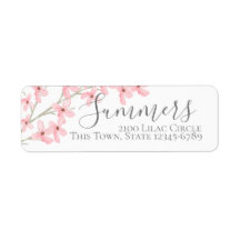 Pink Blossoms Address