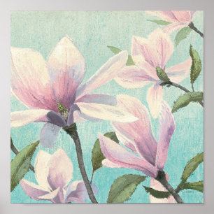 Pink Blossoms from the South Poster