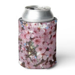 Pink Blossoms Spring Floral Can Cooler