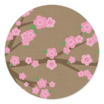 Pink  Blossoms Wedding Seals