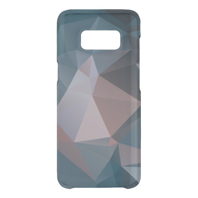 Pink Blue Abstract Pyramid Pattern Uncommon Samsung Galaxy Case (Back)