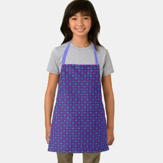 Pink, blue and purple color pattern