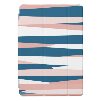 Pink blue and white iPad pro cover