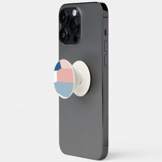 Pink blue and white PopSocket
