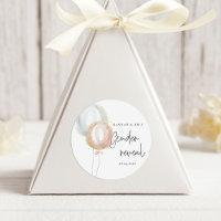 Pink & Blue Balloon Gender Reveal Favor Party