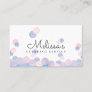 Pink & Blue Bubbles Home Cleaning Service Maid Business Card