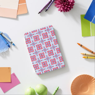 Pink & Blue Floral Tablet Case iPad