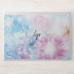 Pink blue flower HP EliteBook 830 G5/G6, 735 G5/G6 Laptop Skin