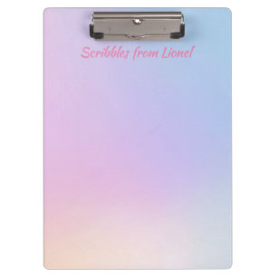 pink, blue, gradient, pastel, feminine, girly, "fo clipboard