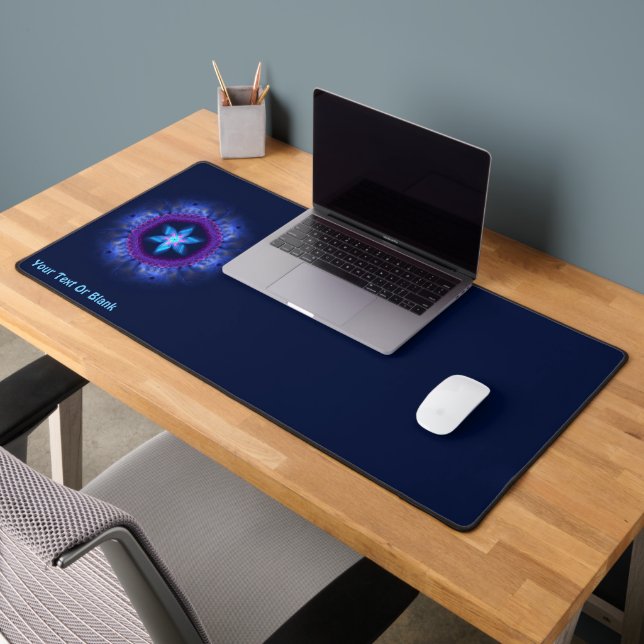 Pink - Blue Magen Desk Mat (Office 2)
