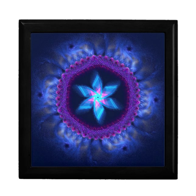 Pink - Blue Magen Keepsake Box (Front)