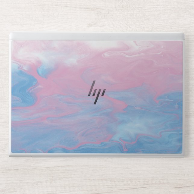 pink& blue marble HP EliteBook 840 G5/G6, ,  Skin (Front)