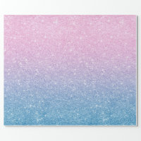 Baby Gender Reveal Wrapping Paper