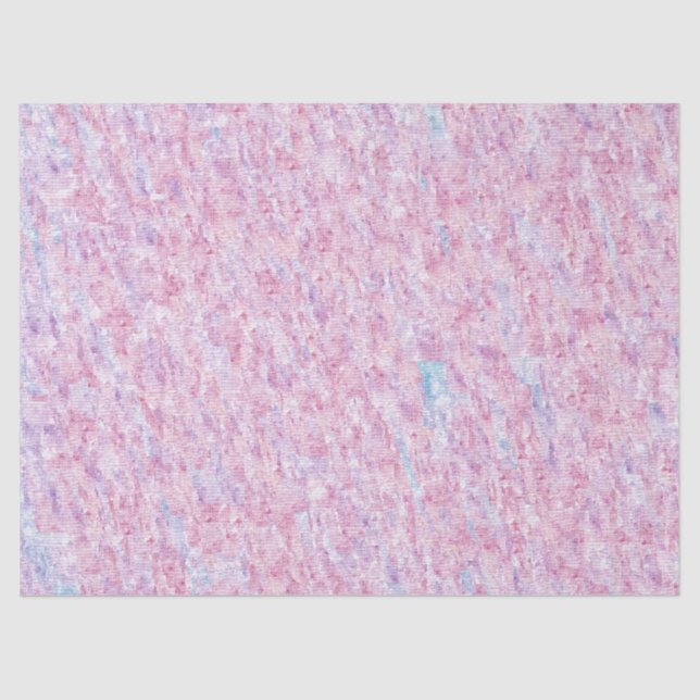 Pink Blue Pastels with Graphic Texture Tissue Paper (Front)