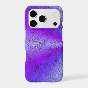 Pink Blue Rainbow in Elephant Skin Leather Optik iPhone 17 Pro Case